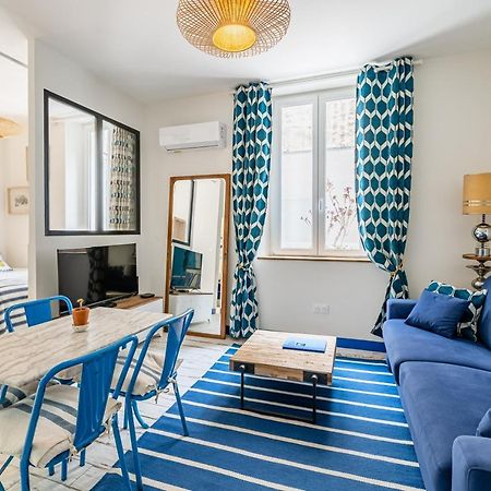 Studio Bleu 29M2, 120M Vieux-Port , Clim ,Wifi, Acces Autonome Avec Code Marseille Eksteriør bilde