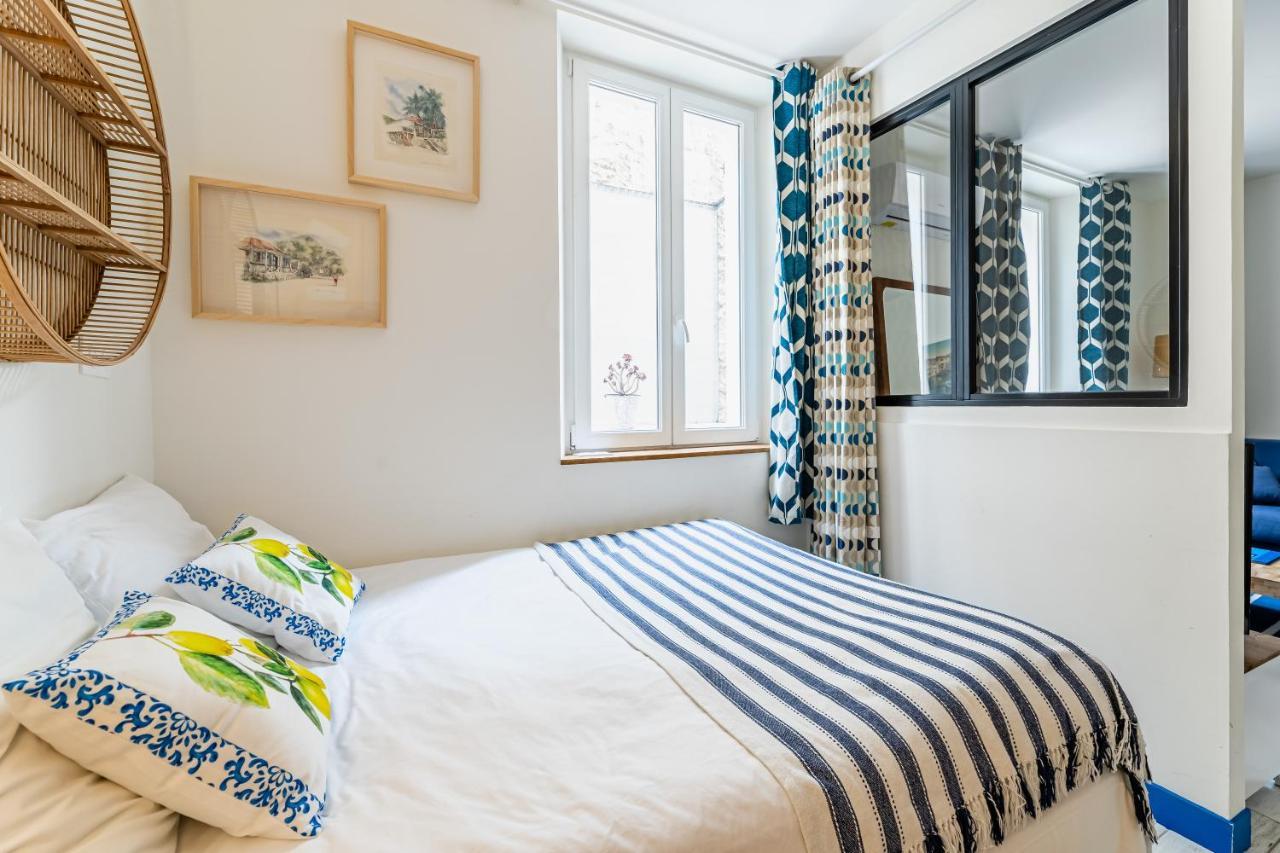 Studio Bleu 29M2, 120M Vieux-Port , Clim ,Wifi, Acces Autonome Avec Code Marseille Eksteriør bilde